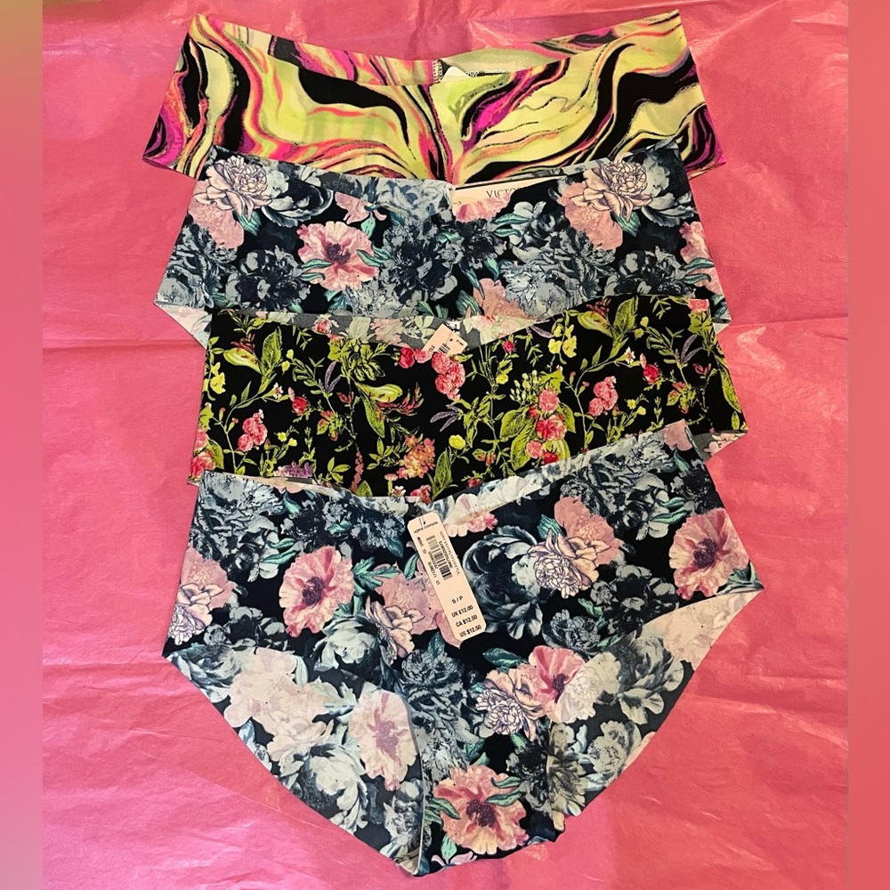 Brand new with tags PINK Victoria’s Secret Underwear Bundle of 4